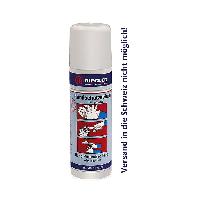 RIEGLER Hand protection foam spray, 200 ml