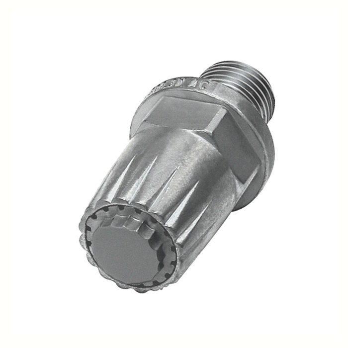 [114476] RIEGLER Low noise round nozzle, G 1/4 ET, Nozzles-ET Ø 19 mm