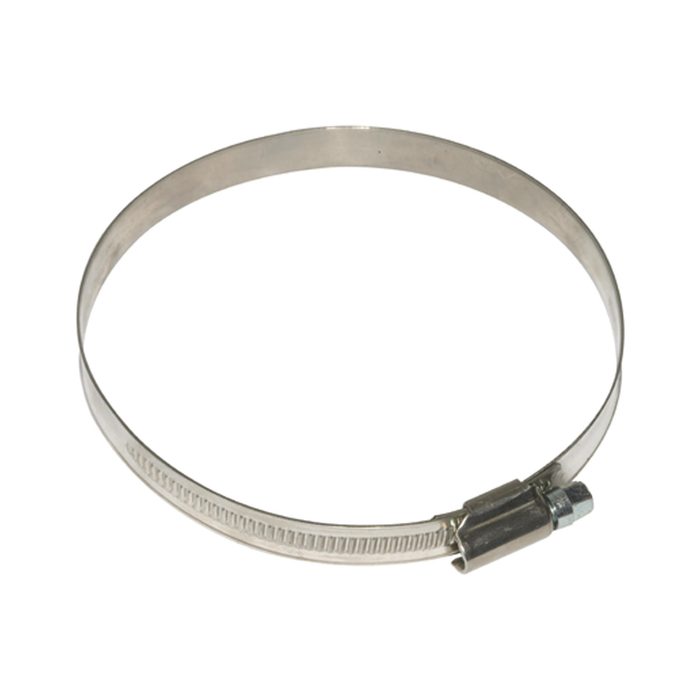 [115465] RIEGLER Worm thread - hose clamp »blow line«, Chrome steel,  50.0 - 70.0