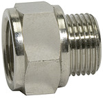 [115513] RIEGLER Extension piece short »value line«, G 1/4 o., G 1/4 i., AF 17
