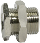 RIEGLER Bulkhead fitting »value line«, M28x1.5 o., G 1/2 i.