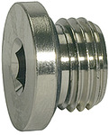 RIEGLER Stopper, O-ring »value line«, M5, Hexagonal socket 2.5 mm