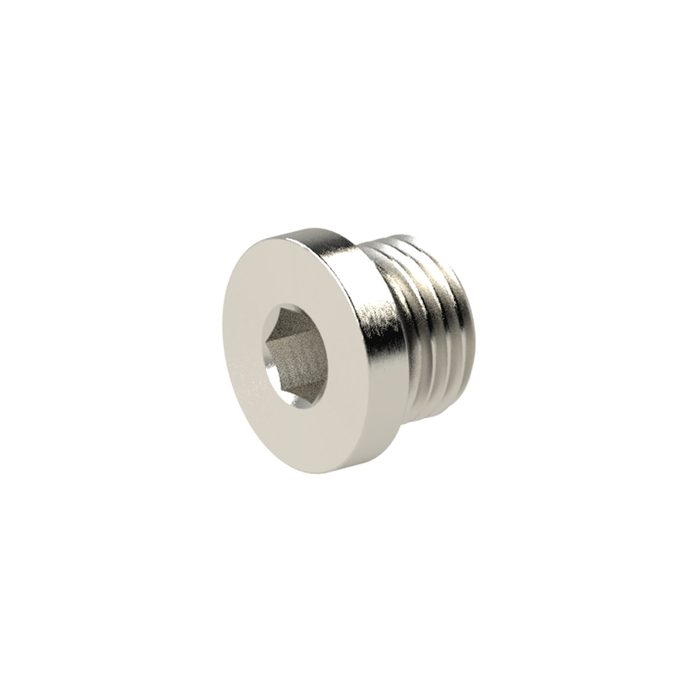 [115525] RIEGLER Verschlussstopfen, O-Ring »value line«, G 3/8, Messing vern.