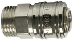 RIEGLER Schnellverschlusskuppl. NW 7,2 »connect line«, MS vern., G 1/4 AG