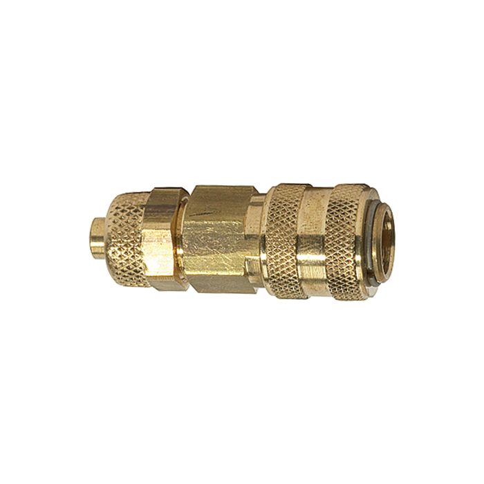 [115640] RIEGLER Quick-connect coupling I.D. 5 »connect line«, Hose 6x4