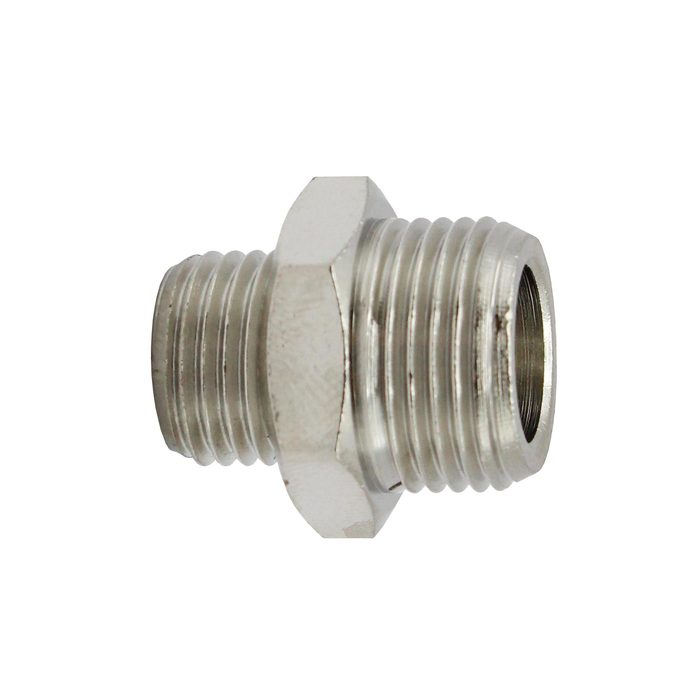 [115671] RIEGLER Double threaded nipple »value line«, G 1/4, G 3/8, AF 19,