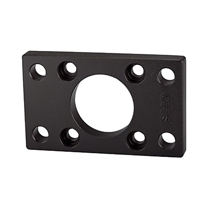 RIEGLER Flange fastening »FA« for standard cylinder »SE«,»SAI«,pistonØ80