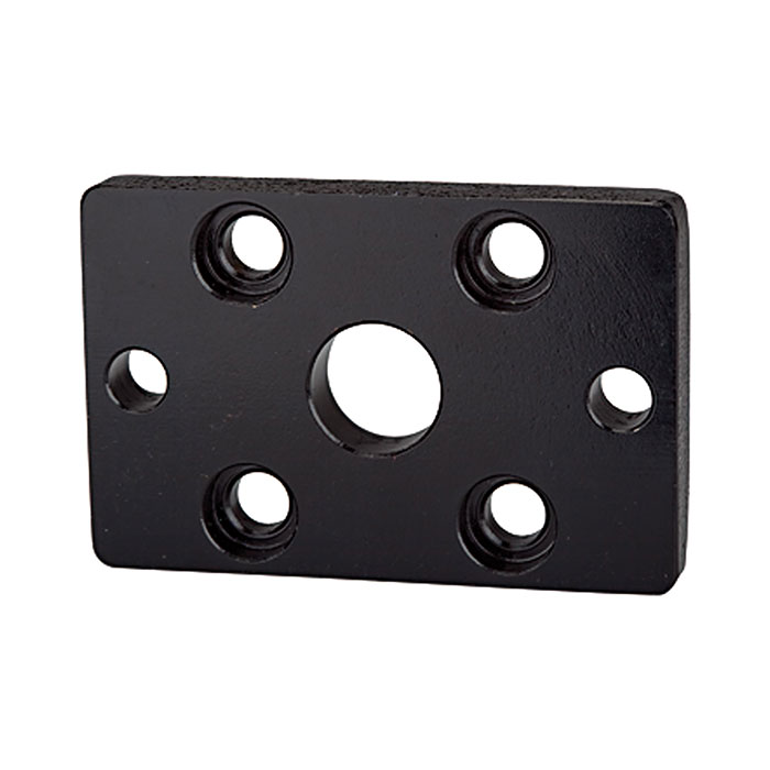 RIEGLER Flange fastening »FA« for short stroke cylinder, Piston Ø 25