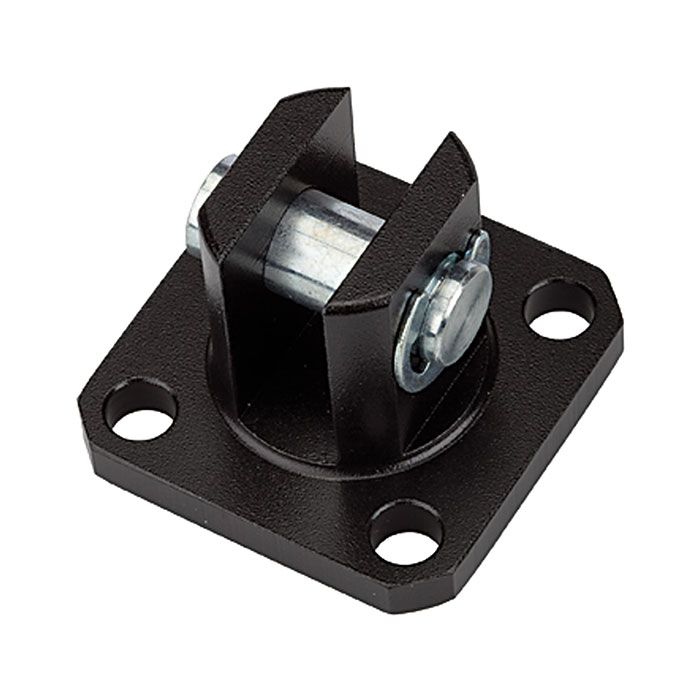 [115887] RIEGLER Pivoting fork fastening »CB« for short stroke cyl., Piston Ø 16