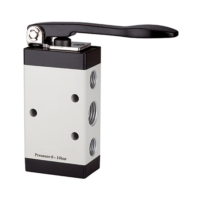 [115985] RIEGLER 5/2-way valve, Manually actuated, »M5«, Long lever,G 1/4