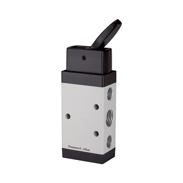 [115993] RIEGLER 5/2-way valve, Manually actuated, »M5«, Toggle lever, G 1/4
