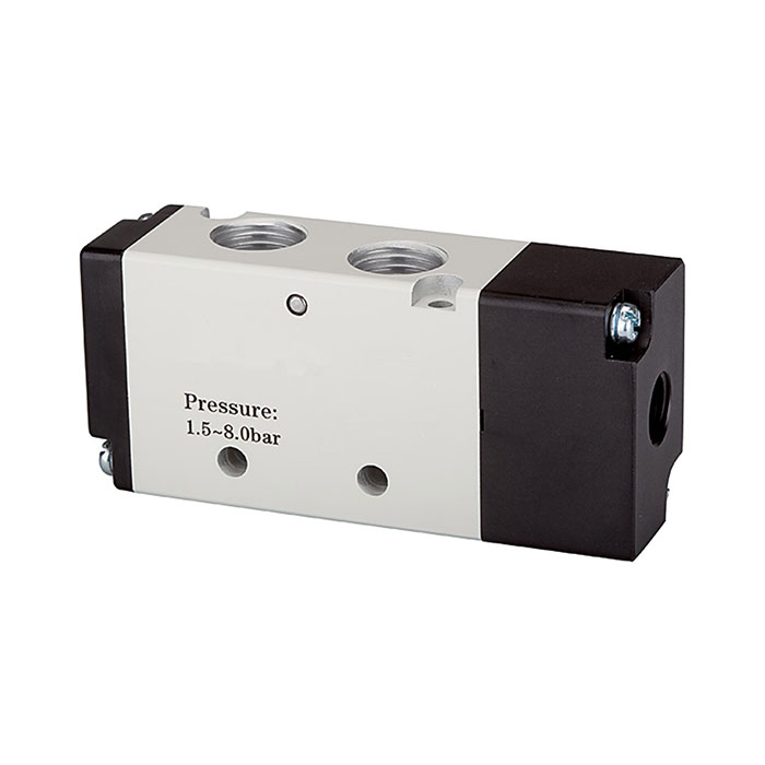 RIEGLER 5/2-Wegeventil, pneumatisch, »4A«, monostabil, G 1/4, 1300l/min