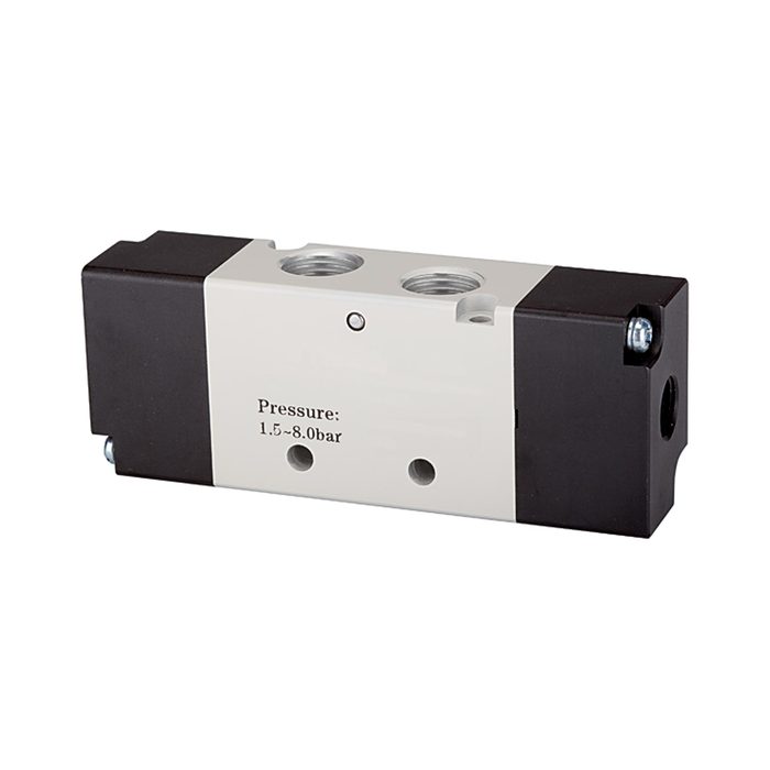 [116062] RIEGLER 5/2-Wegeventil, pneumatisch, »4A«, bistabil, G 1/4, 850l/min