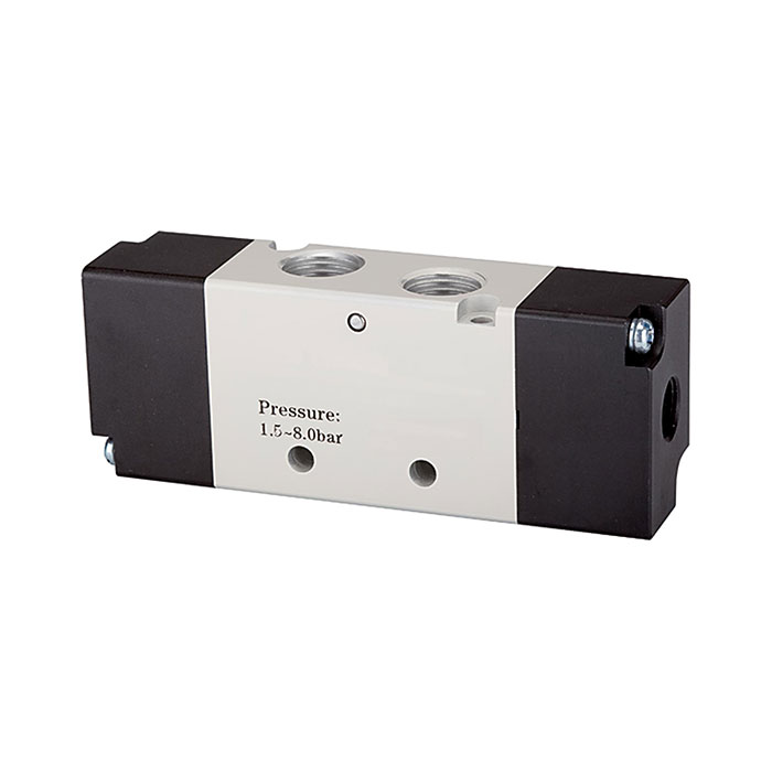 [116063] RIEGLER 5/2-way valve, Pneumatic, »4A«, bistable, G 1/4