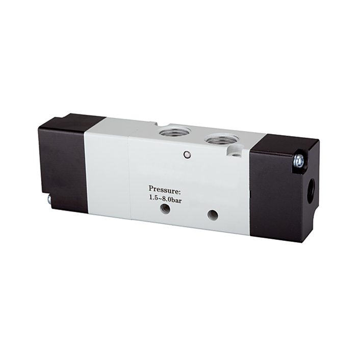 [116074] RIEGLER 5/3-way valve, Pneumatic, »4A«, Centre vented, G 1/8