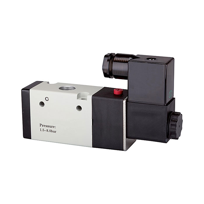 RIEGLER 3/2-Wegeventil elektropneum., monost., NO, G1/4, 24VDC, 1300l/min