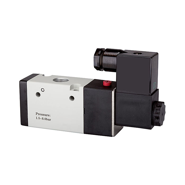 RIEGLER 3/2-Wegeventil elektropneum., monostabil, NC, M5, 24 V DC