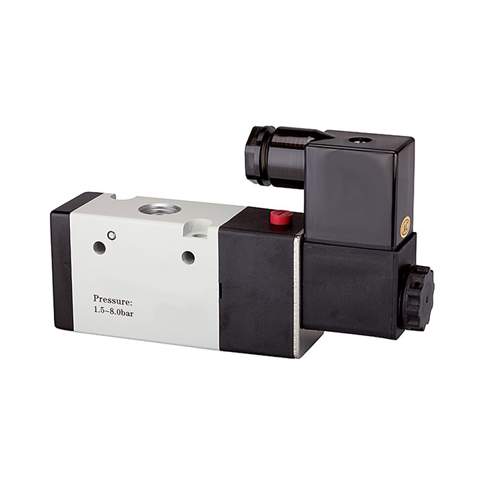 RIEGLER 3/2-Wegeventil elektropneum., monostabil, NC, G 3/8, 230 V, 50 Hz