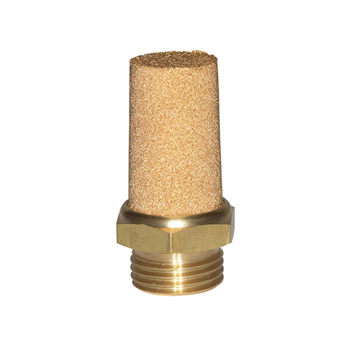 RIEGLER Sinterbronce-Schalldämpfer »value line«, Sechskant/Gew. MS, G 1/4