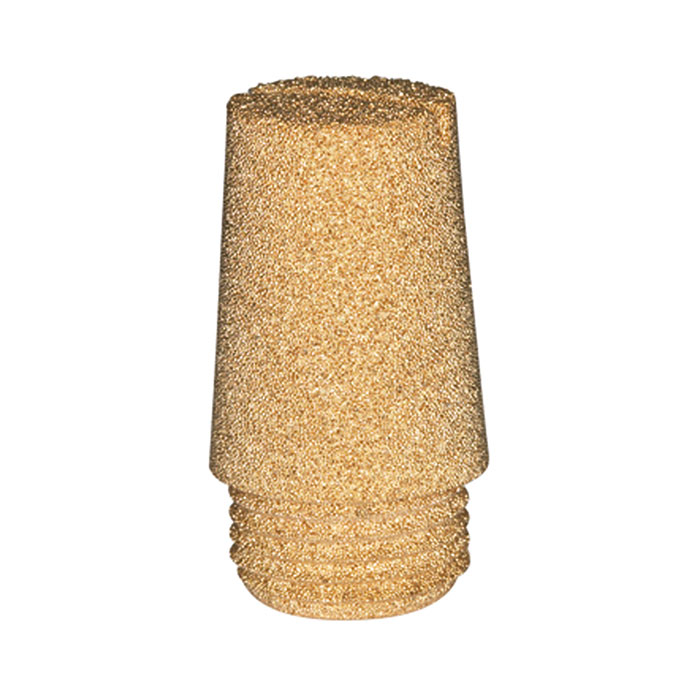 RIEGLER Schalldämpfer aus Sinterbronce »value line«, Schlitz, G 1/4