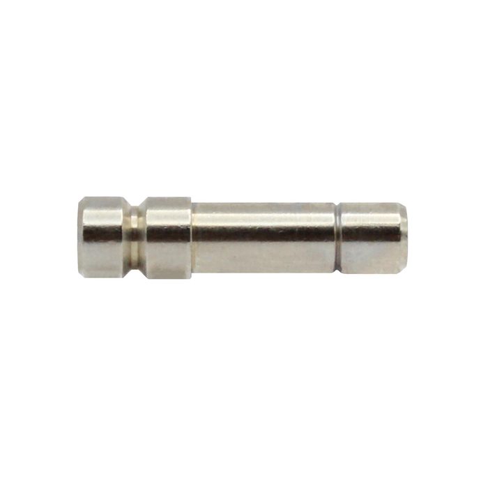 [116299] RIEGLER Verschlussstecker »value line«, Stutzen 4 mm, Messing vernickelt