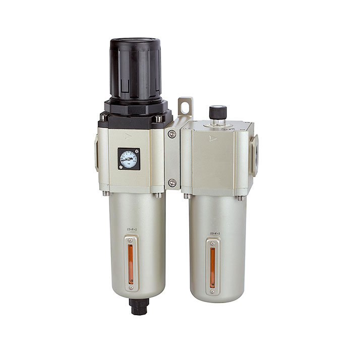 RIEGLER Service unit 2-part »G«, Metal container, 5 µm, Size 600, G 3/4