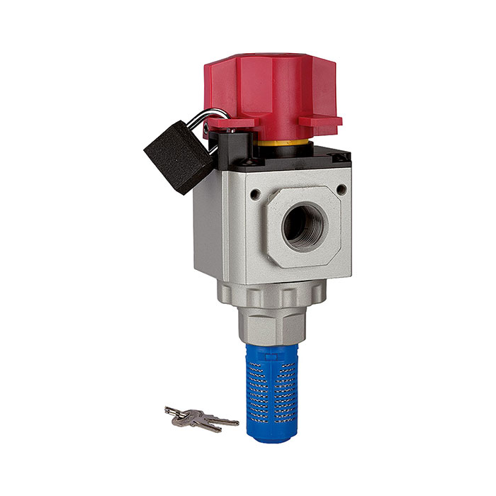 RIEGLER 3/2-way blocking valve »G«, Size 400, G 1/2