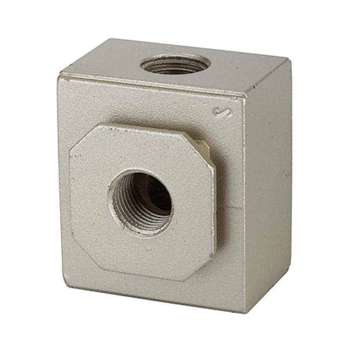 [116475] RIEGLER Verteiler »G«, mit 2 Abgängen, BG 300, G 3/8, PE 0 - 9 bar