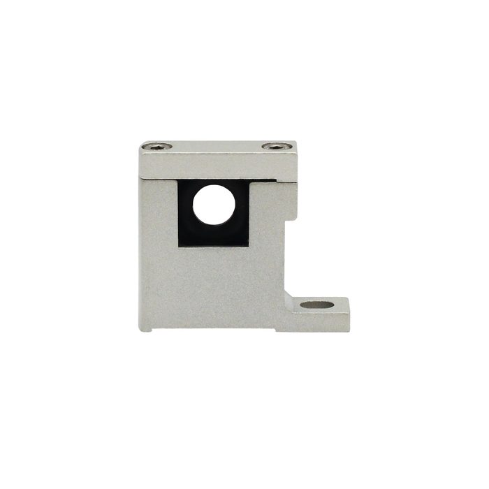 [116515] RIEGLER Connecting element with wall mounting, 1 hole, L-shaped bracket