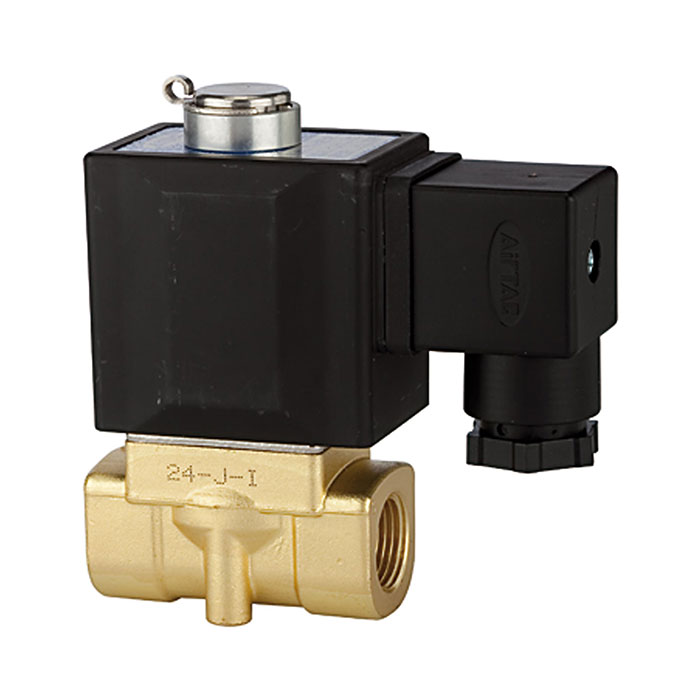RIEGLER 2/2-Wege-MV., MS,NO,direktg.,230 V,50 Hz, G 3/8, PN 0-20 bar