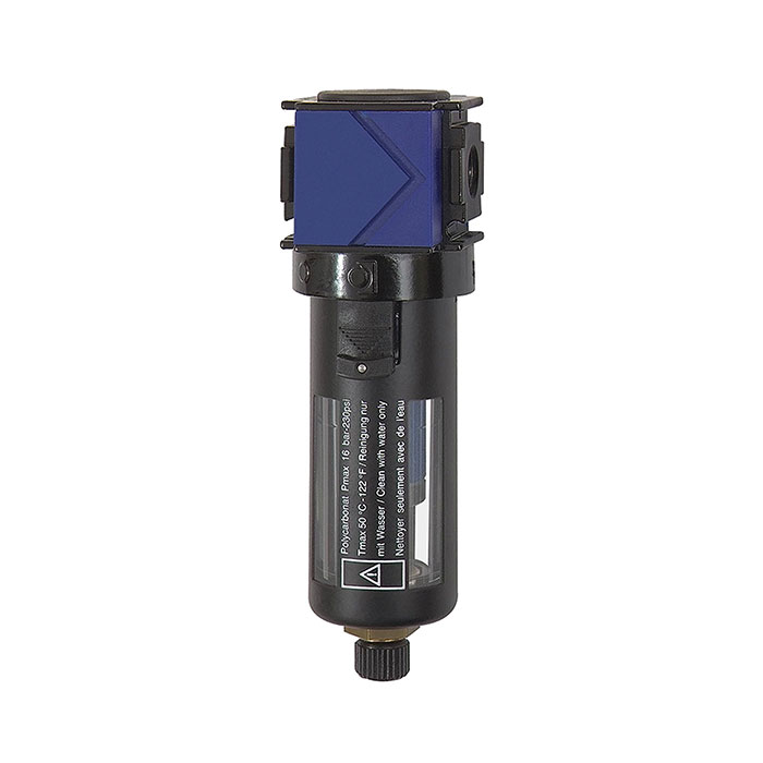 RIEGLER Mikrofilter »variobloc«, mit PC-Behälter, Schutzkorb, BG 2, G 3/4