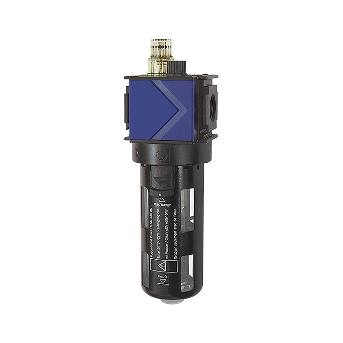 [124816] RIEGLER Mist oiler »variobloc«, PC container, Protec. cage, Size 1, G 1/4