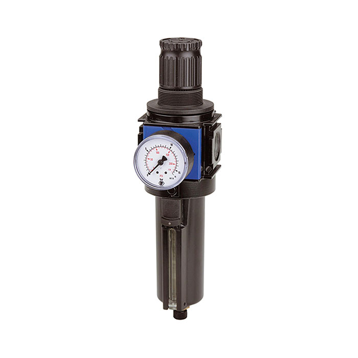 Filterregler »variobloc«, Metallbehälter, Sichtrohr, BG 1, G 3/8