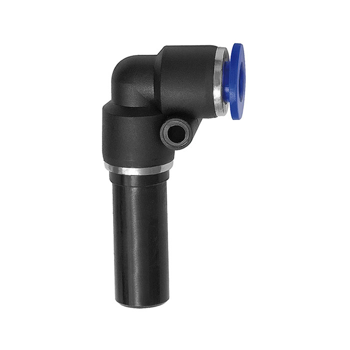 RIEGLER L-Steckverbindung, Stecknippel 8 mm »Blaue Serie«, Schl.-Ø 8, KS
