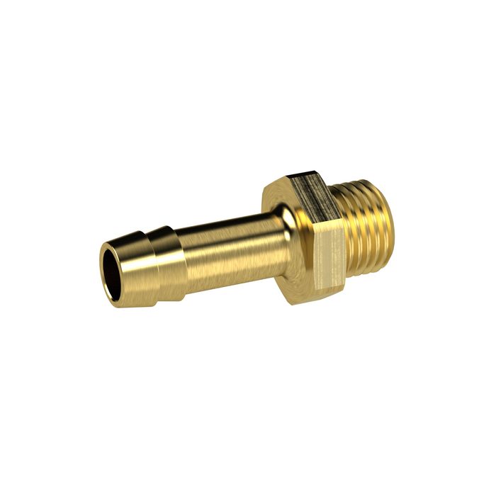 [131000] RIEGLER Screw-in hose connector, G 1/2, for hose I.D. 6 mm, AF 24