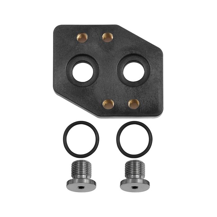 [131434] RIEGLER NAMUR-Adapterplatte für Schrägsitzventile G 1/2 - G 2