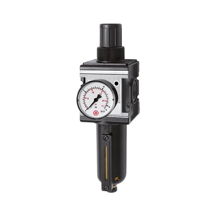 [133109] RIEGLER Filter regulator »multifix«, 5 µm, Size 4, G 3/4, 0.5 - 10 bar