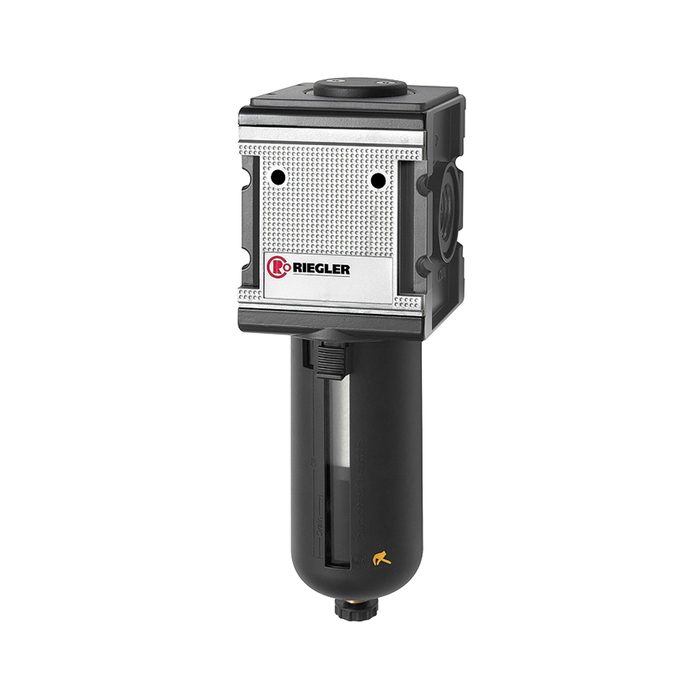 [133116] RIEGLER Vorfilter »multifix« PC-Behälter, Schutzkorb, 0,3 µm, BG 4, G 1