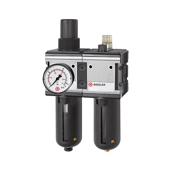 RIEGLER Service unit 2-part »multifix«, Protective cage, Size 4, G 1