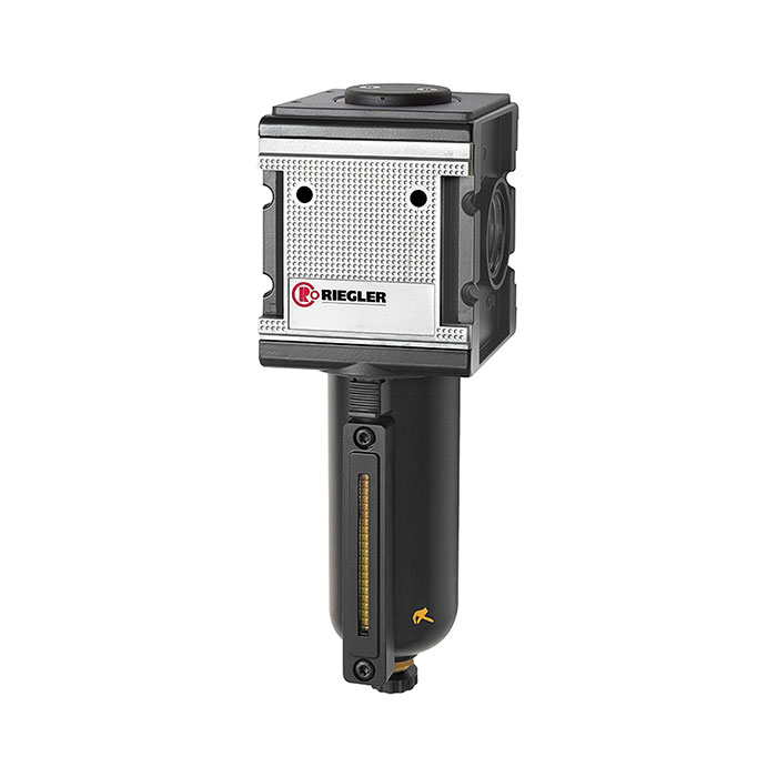 RIEGLER Mikrofilter »multifix«, mit Metallbehälter, 0,01 µm, BG 4, G 3/4