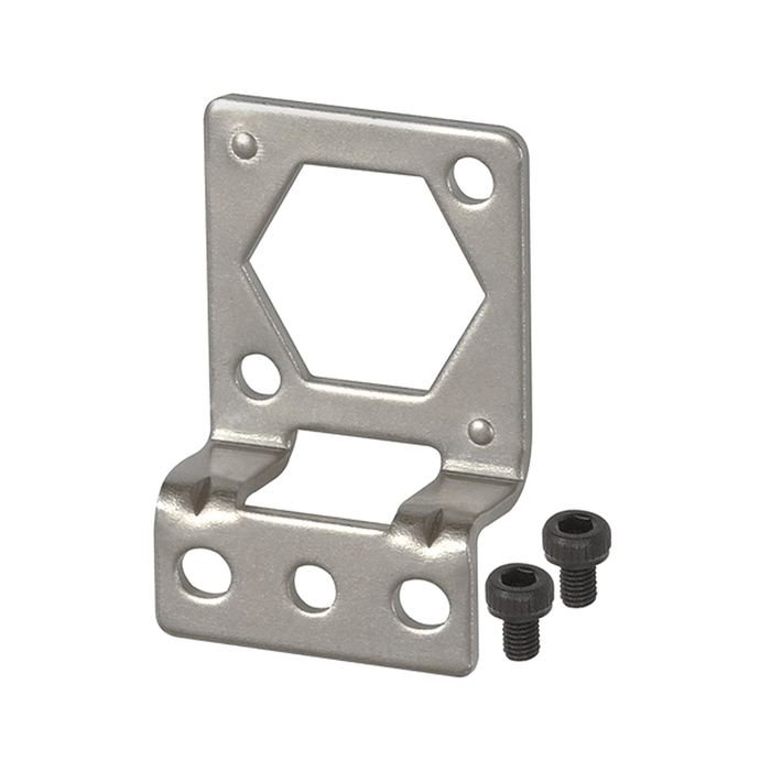 [133154] RIEGLER Befestigungswinkel aus Metall, senkrecht