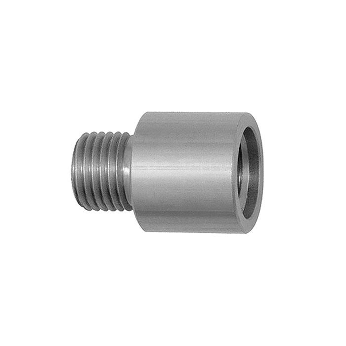 RIEGLER Gewindeadapter Aluminium, AG M12x1,25, IG G 1/4