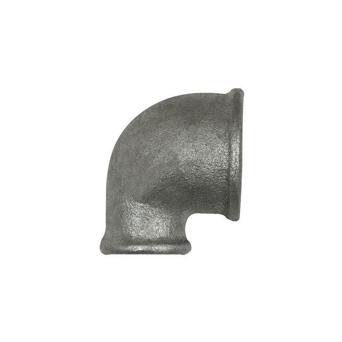 [133568] RIEGLER Bracket 90°, red. IT/IT Rp2 1/2,Rp1 1/2,black malleable cast iron