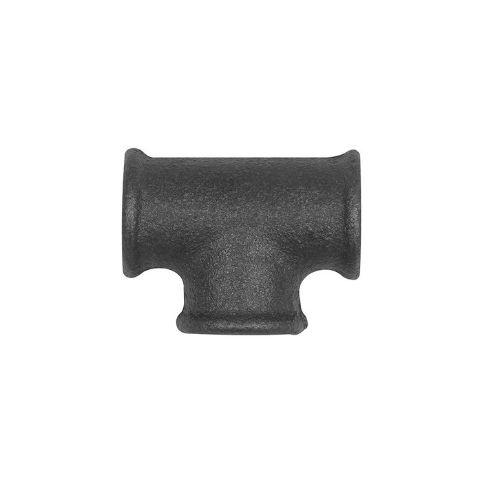 [133672] RIEGLER T-Stück 130, 3 x Rp 1/2 i., Temperguss schwarz