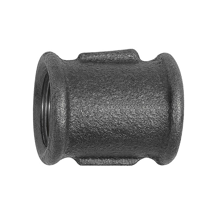RIEGLER Bushing 270, IT/IT, Rp 1, black malleable iron fitting