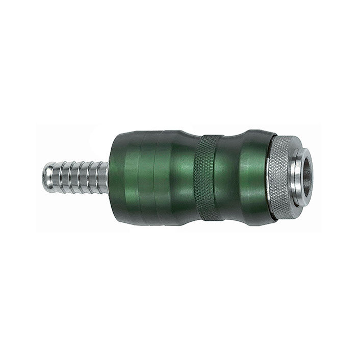 RIEGLER Safety coupling I.D. 7.8, Bi-Tec type, nickel-pl. brass, I.D. 10