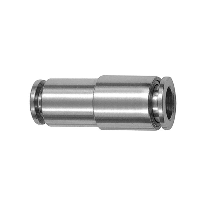 [135252] RIEGLER Straight push-in connector, reducing, for hose exterior Ø 12/10mm