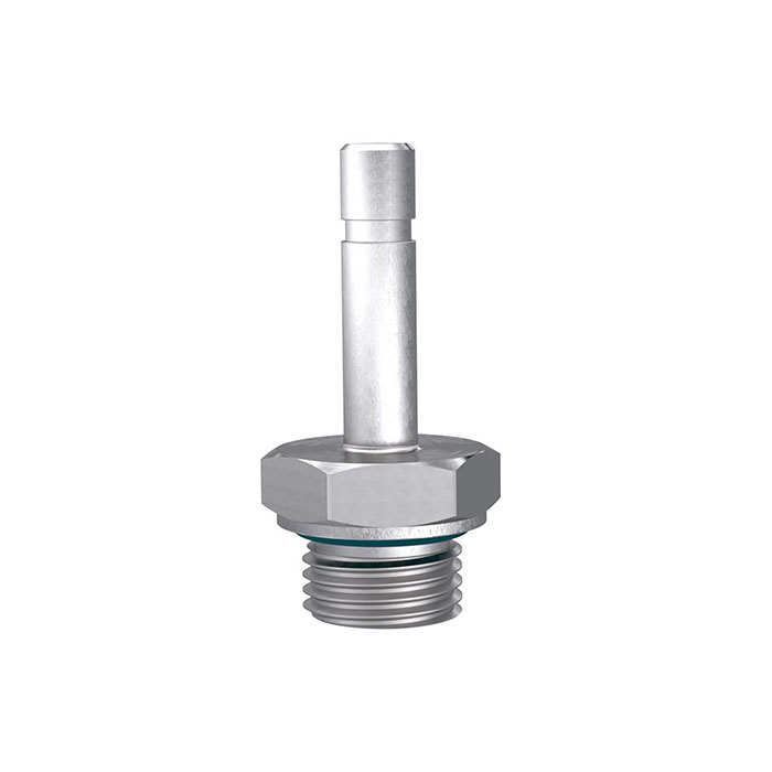 RIEGLER Gewinde-Stecknippel, G 3/8 a., Stecknippel 8 mm, ES 1.4404