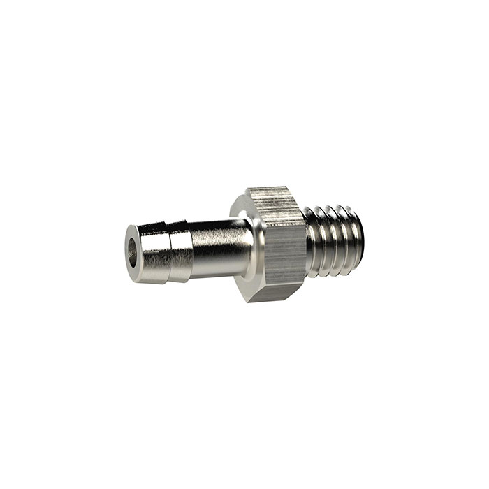 RIEGLER Screw-in hose connector, M14x1,5 o., for hose I.D. 13, AF 17