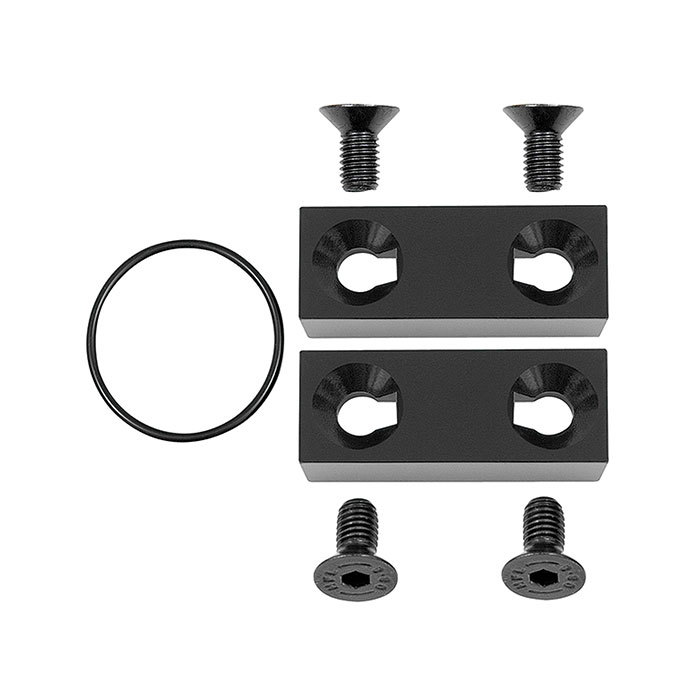 RIEGLER Coupling package for blocking several components, incl. O-ring